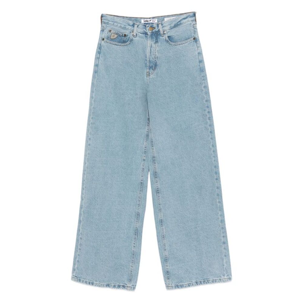 Lois Jeans Blue Denim - Wide-Leg Jeans Women